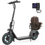 Gyroor X2 Electric Scooter 800W with 12" Tires, No Seat