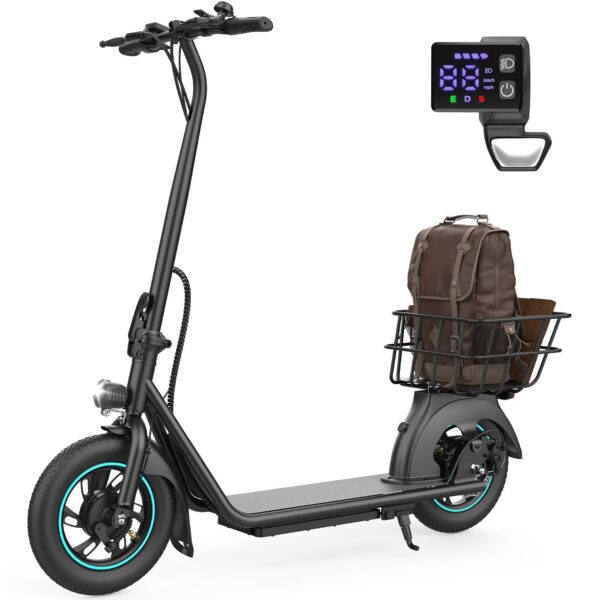 Gyroor X2 Electric Scooter 800W with 12" Tires, No Seat