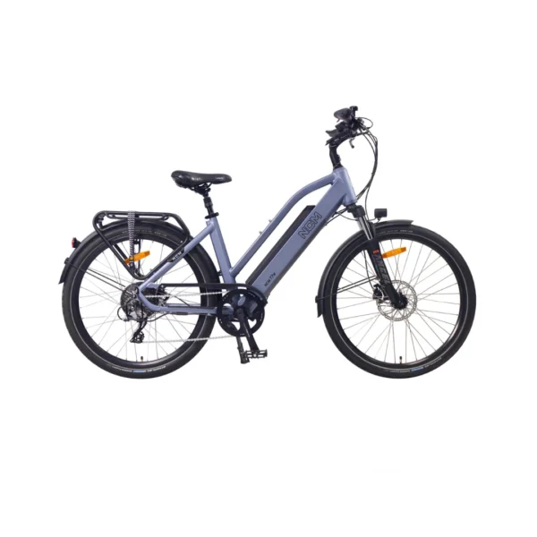 NCM T7S Step-Thru Trekking eBike Lavender Blue [DISPLAY]