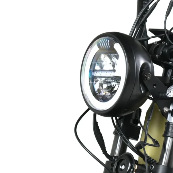 OneMile P40 Pro Scrambler Electric Bike - Forest Green