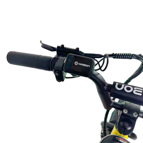 Carbon Charged 2026 Model Kids Electric Bike - Yellow