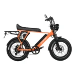 OneMile P40 Pro Scrambler Electric Bike - Orange [DISPLAY]