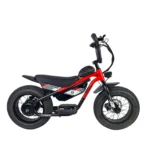 Carbon Charged 2026 Model Kids Electric Bike - Red