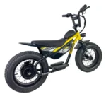 Carbon Charged 2026 Model Kids Electric Bike - Yellow