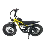 Carbon Charged 2026 Model Kids Electric Bike - Yellow